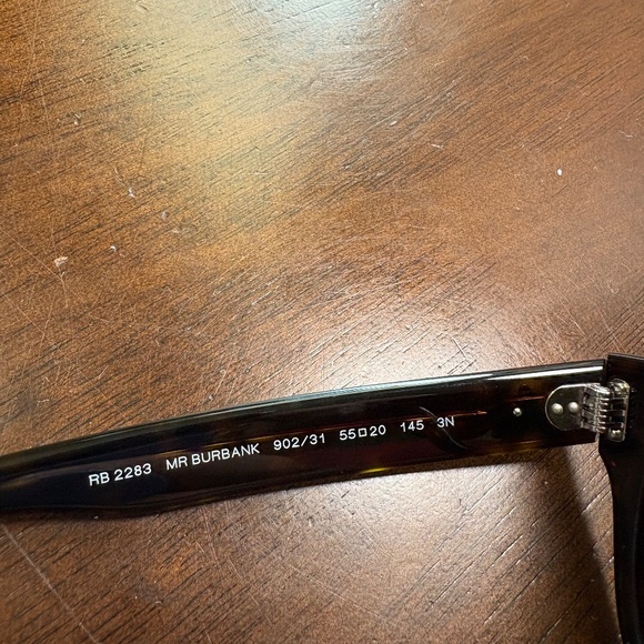 Ray-Ban Burbank sunglasses (RB2283). Brown frame/green lenses - Picture 3 of 5